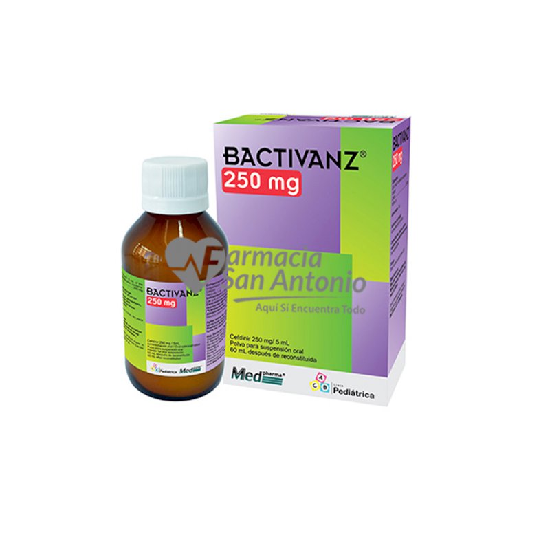 BACTIVANZ 250MG/5ML X 60 ML