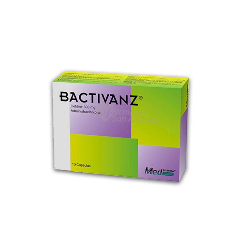 BACTIVANZ 300MG X 10 CAP