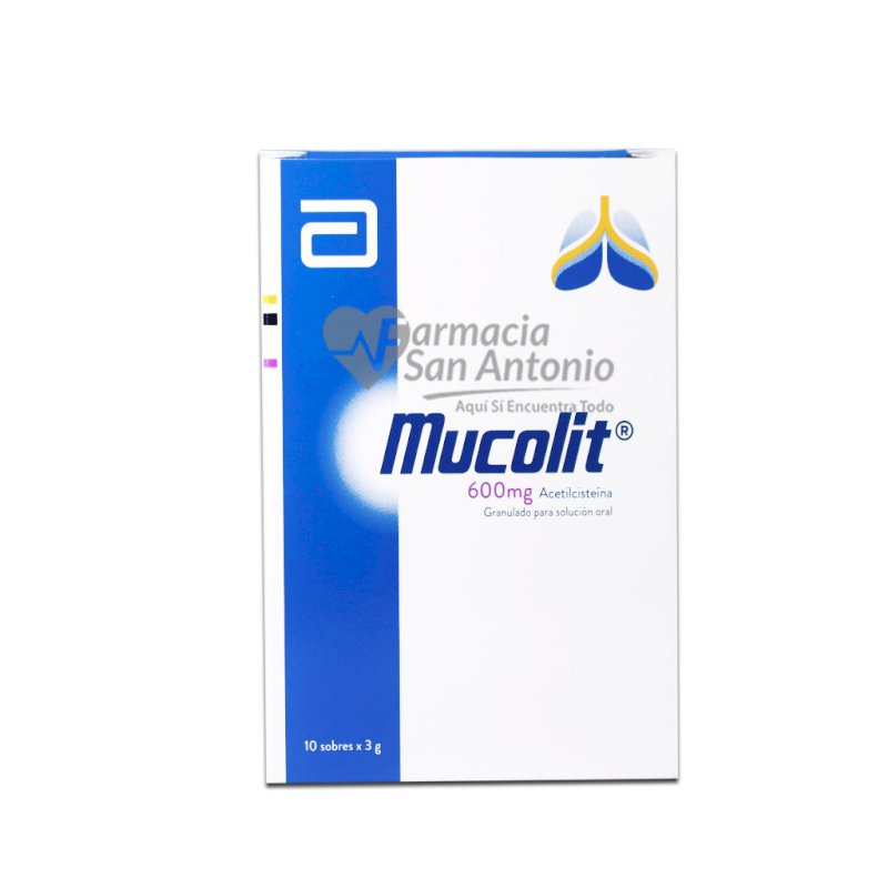 MUCOLIT 600MG X 10 SOBRES á