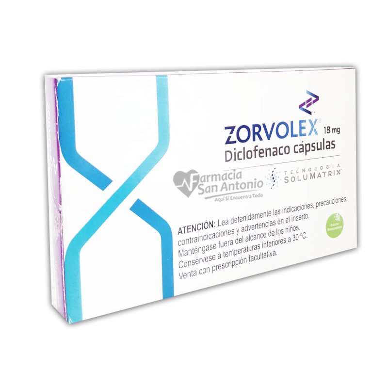 ZORVOLEX 18MG X 10 CAP