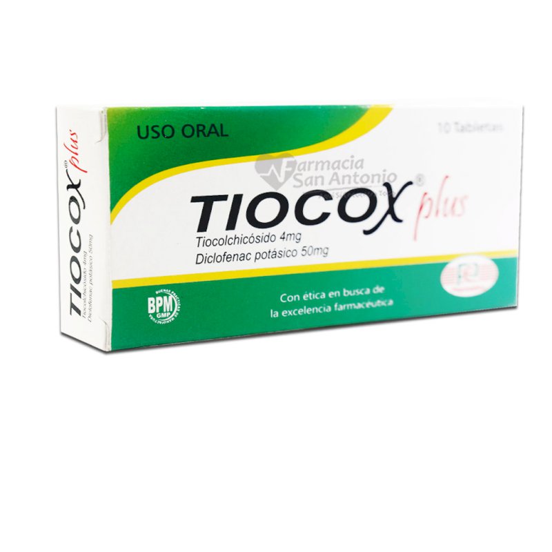 TIOCOX PLUS 4/50MG