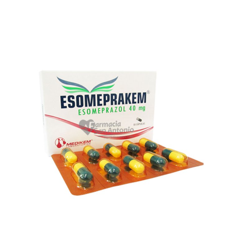 ESOMEPRAKEM 40MG X 10 TAB BANDEADA 1+1