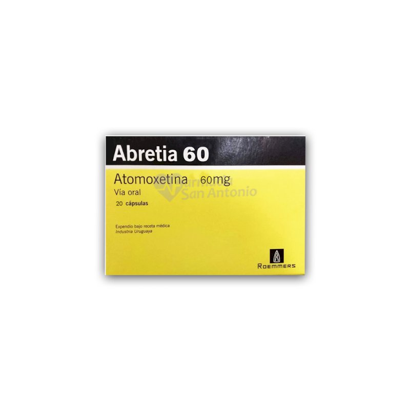 ABRETIA 60MG X 20 CAPS $