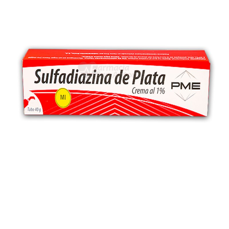 SULFADIAZINA DE PLATA CREMA 40G