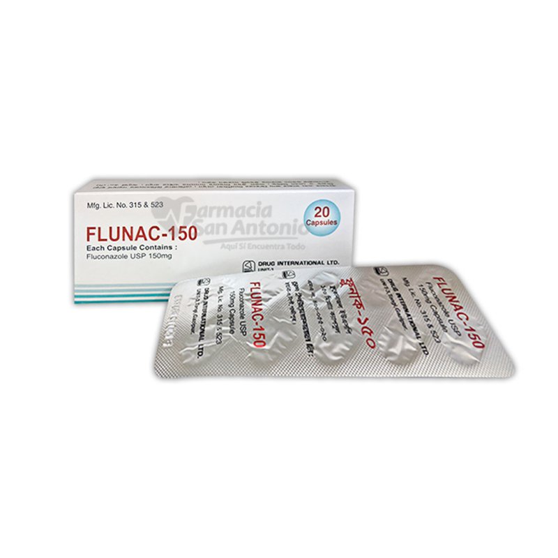 UNIDAD FLUNAC 150MG X 20 CAP