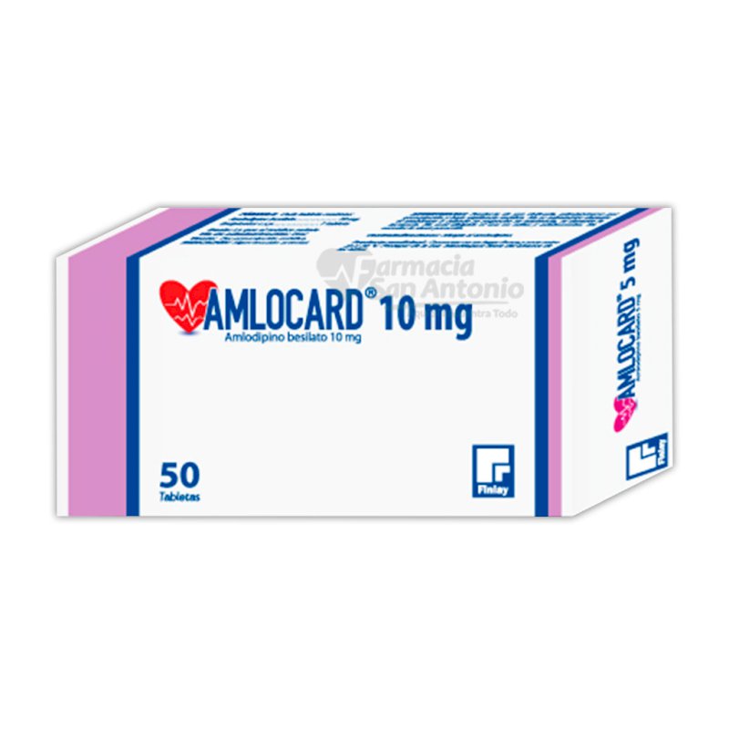 AMLOCARD 10MG X 50 TAB