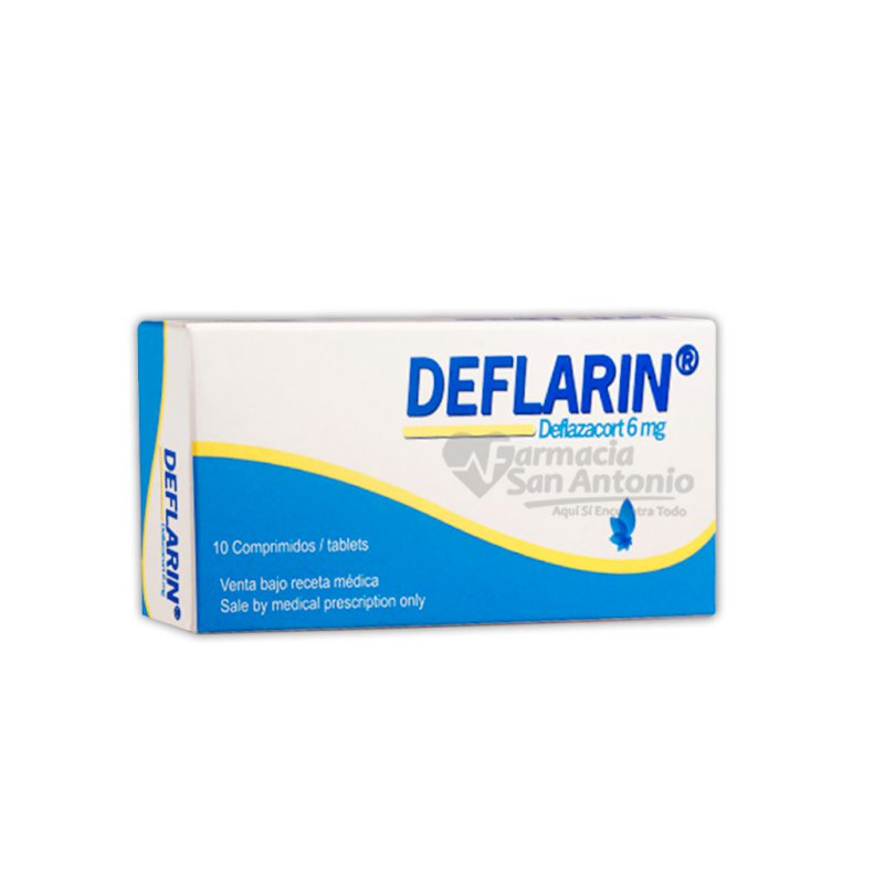 DEFLARIN 6MG X 10 COMP