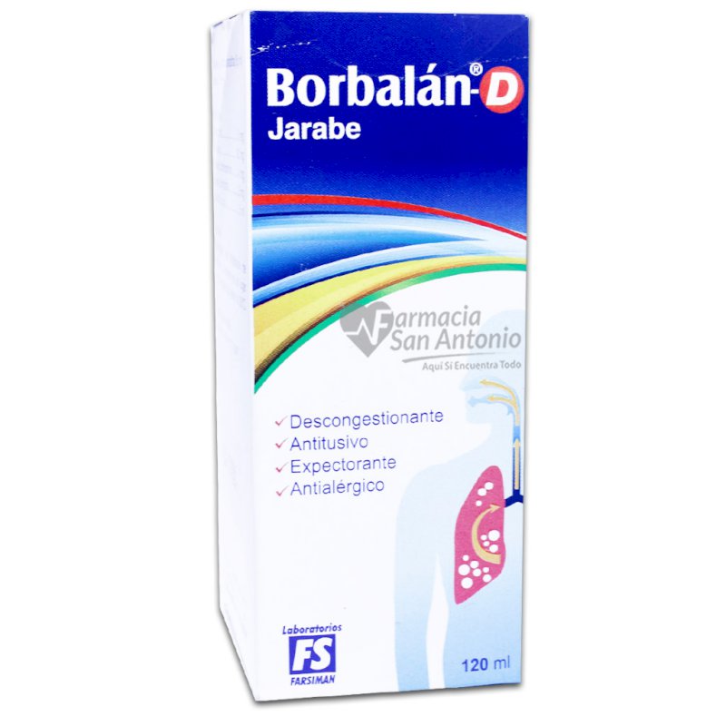 BORBALAN D JARABE X 120 ML