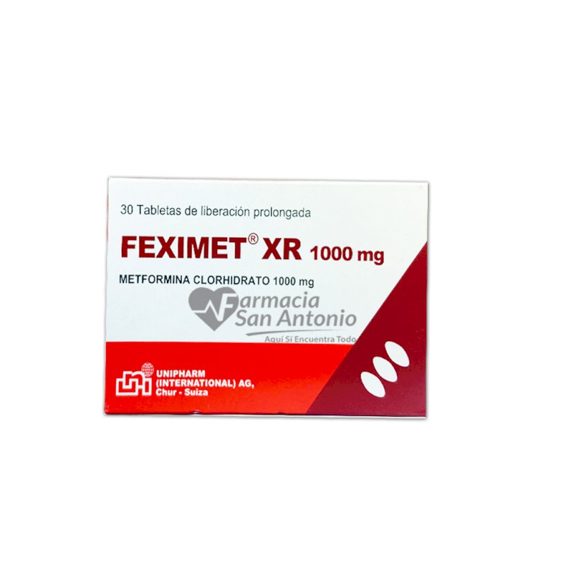 FEXIMET XR 1000MG X 30 TAB