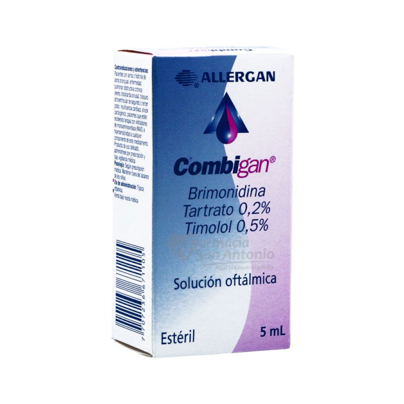 COMBIGAN SOL. OFTISOL X 5 ML