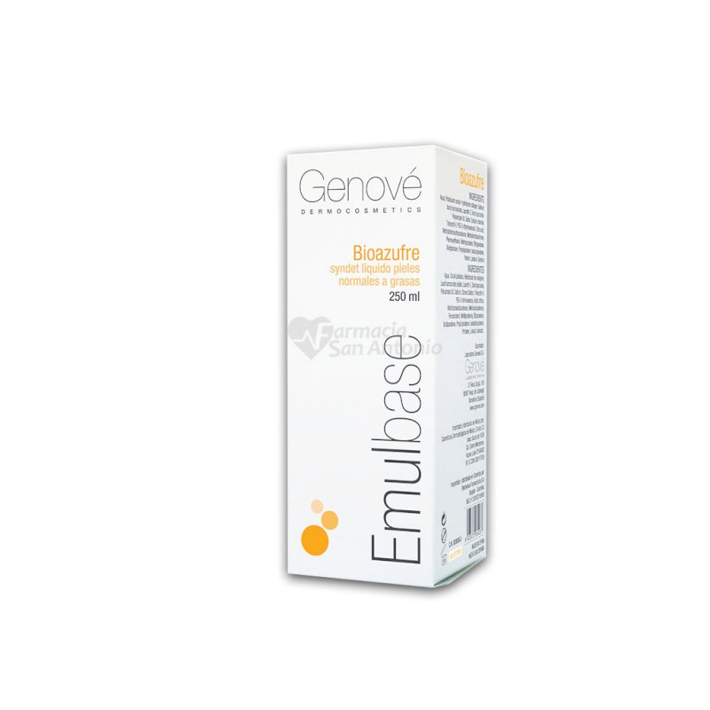 EMULBASE BIOAZUFRE 250 ML