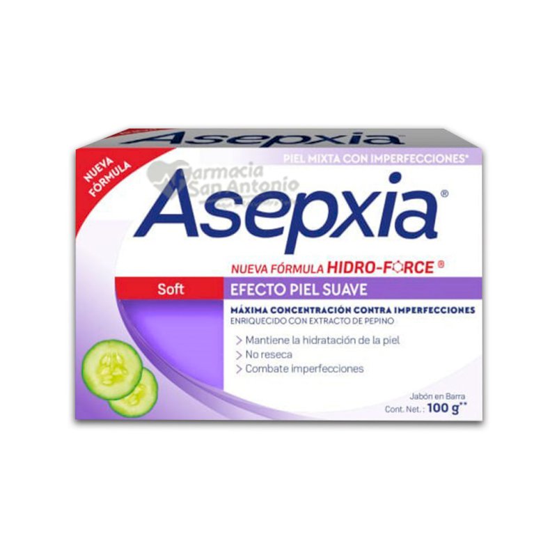 ASEPXIA JABON SOFT 100 GR.