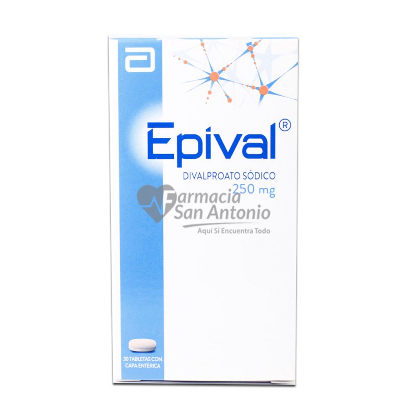 EPIVAL 250MG X 30 TAB á