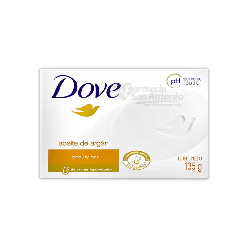 DOVE JABON ACEITE ARGAN 4.75onz