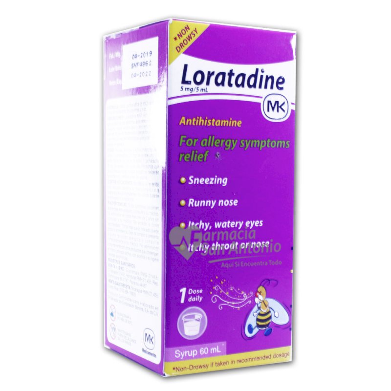 LORATADINA MK JBE X 60ML