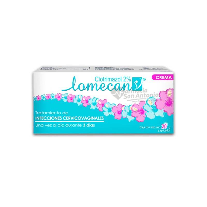 LOMECAN V CREMA VAGINAL 20GRS