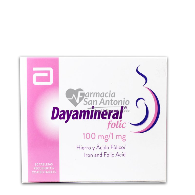 DAYAMINERAL FOLIC X 30 TABS