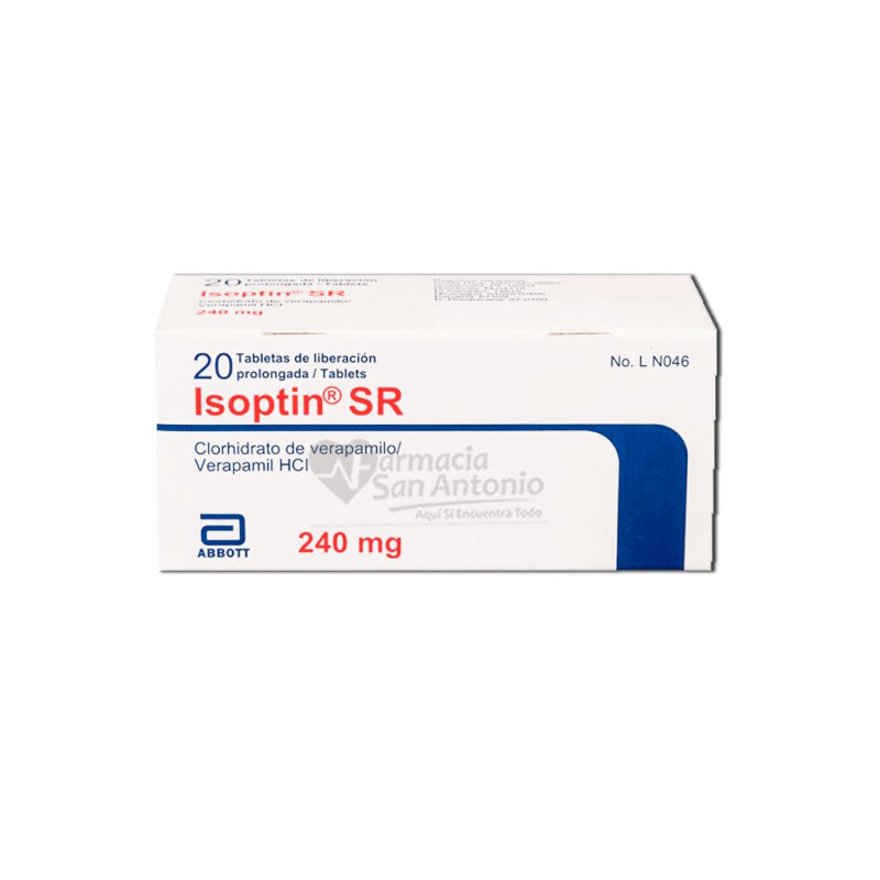 ISOPTIN SR 240MG X 20 TABS á