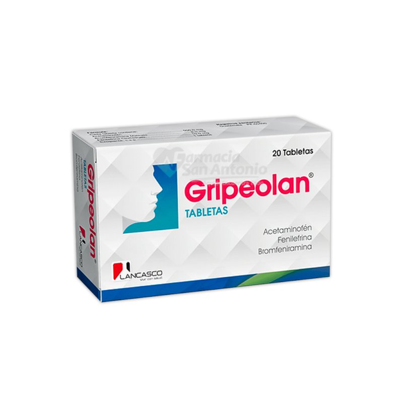 GRIPEOLAN X 20 TABS