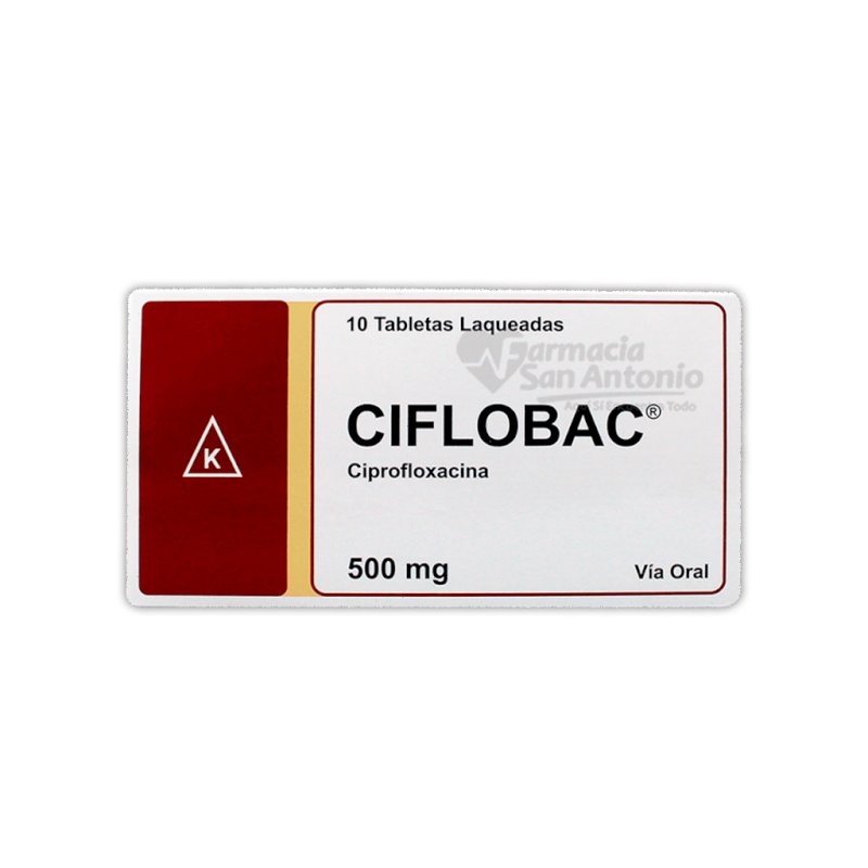 UNIDAD CIFLOBAC 500MG