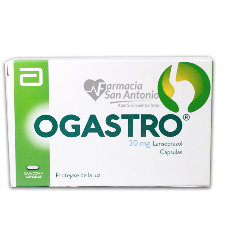 OGASTRO 30MG X 14 CAPSULAS  á