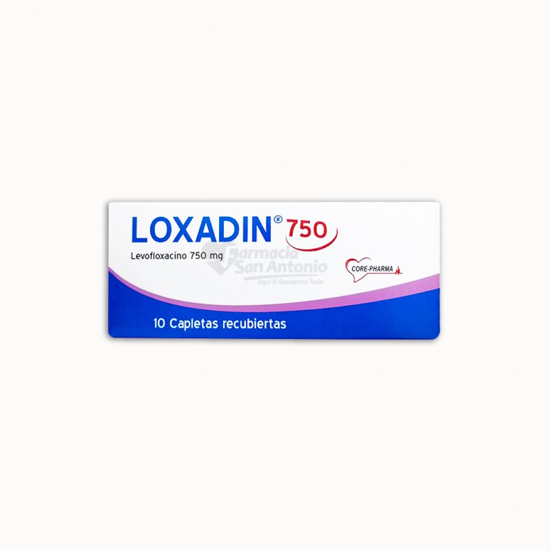 LOXADIN 750MG X 10 TABLETAS