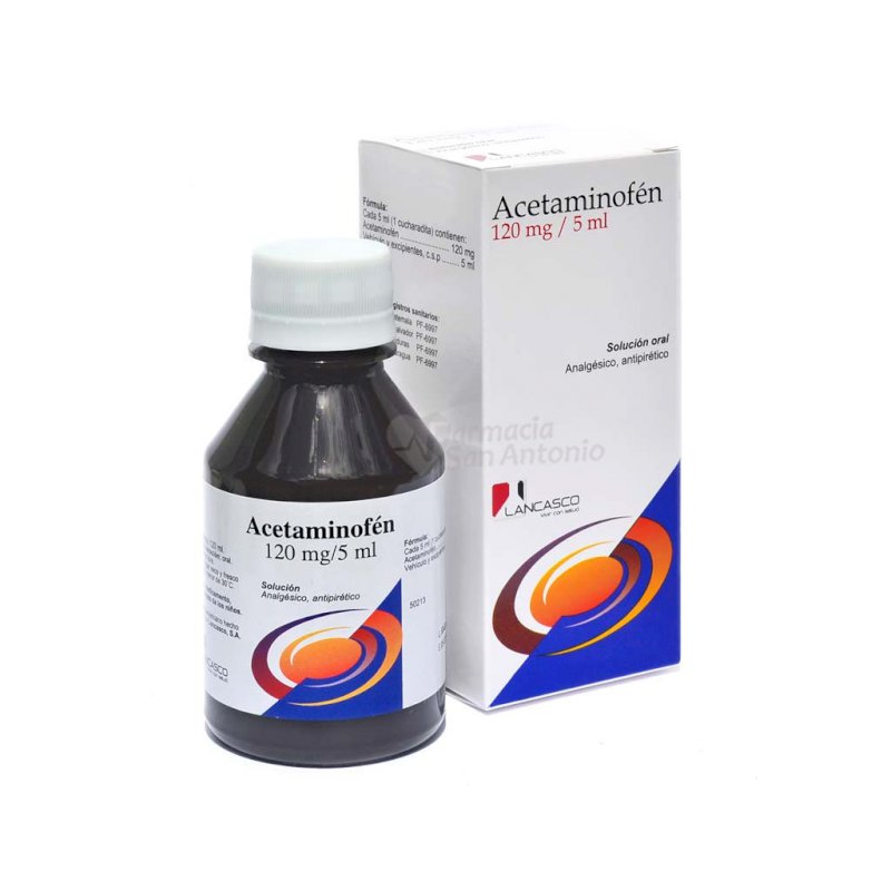 ACETAMINOFEN LANCASCO JBE 120 ML