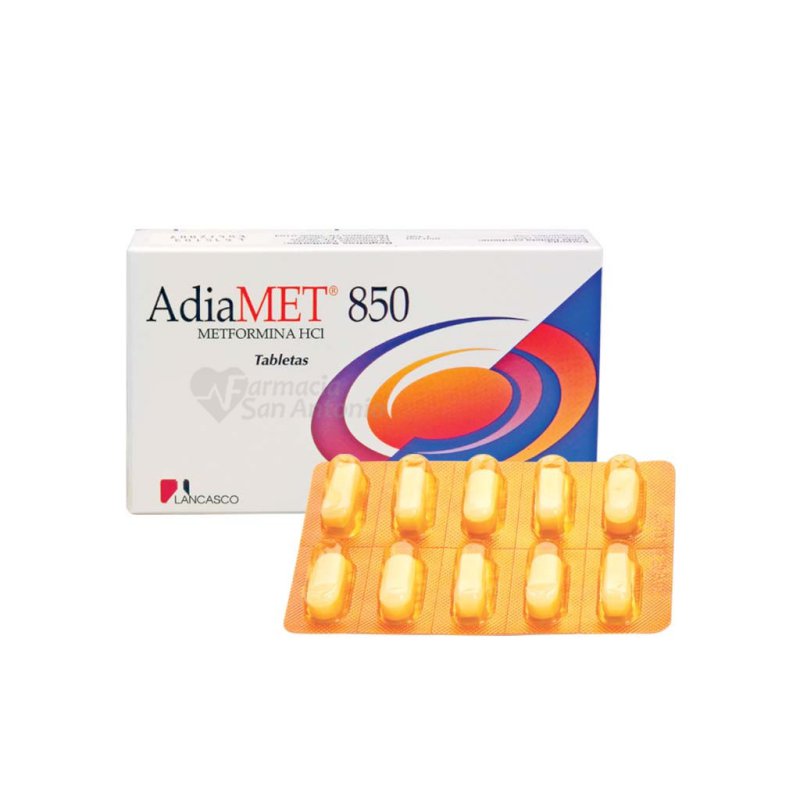 ADIAMET 850MG X 30 TAB