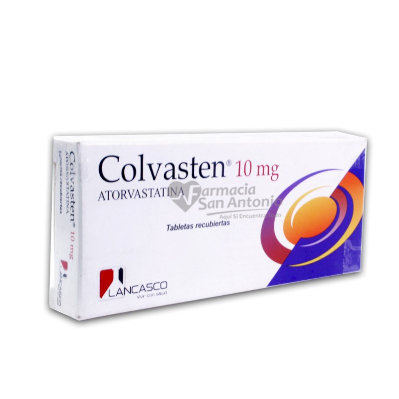 COLVASTEN 10MG X 20 TAB 1 PACK Y DUO