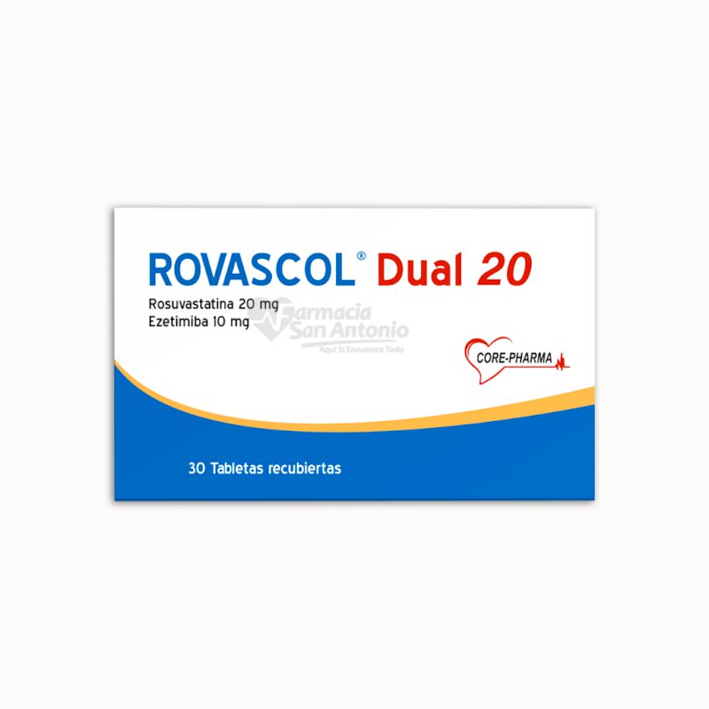 ROVASCOL DUAL 20 MG X 30TAB