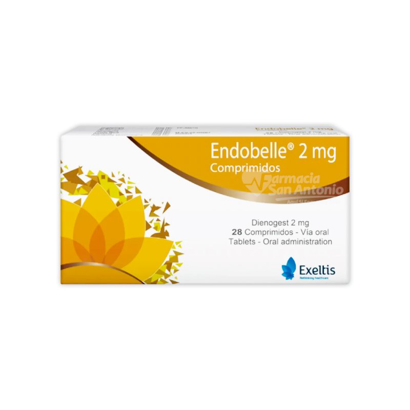 ENDOBELLE 2MG X 28 COMP