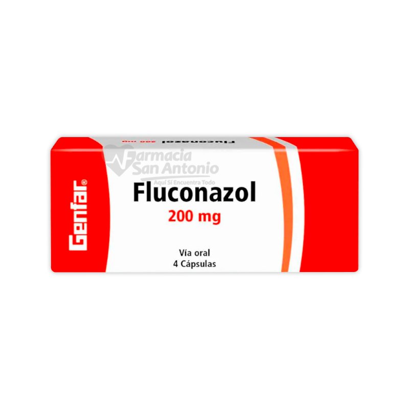 FLUCONAZOL 200MG BL4 M24 X 4 CAPS