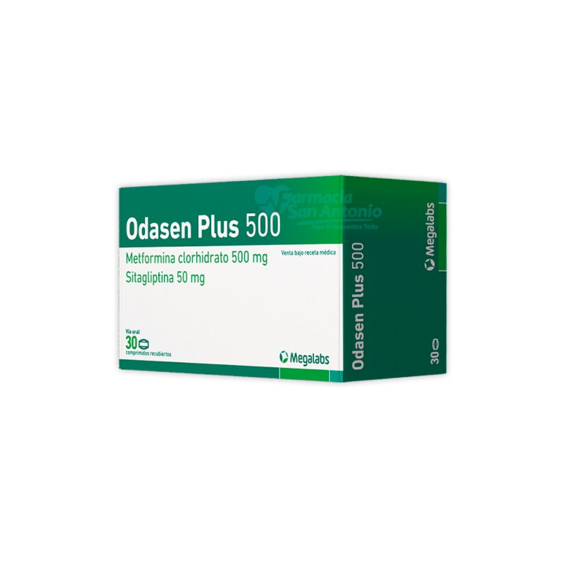 ODASEN PLUS 50/500MG X 30 COM