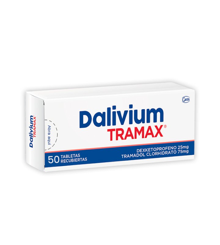 DALIVIO TRAMAX 75MG X 50 TAB