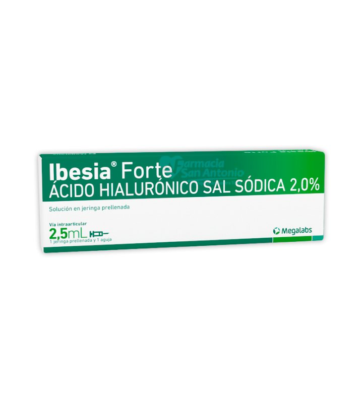 IBESIA FORTE 2% 2.5ML X 1 JERINGA PRELLENADA