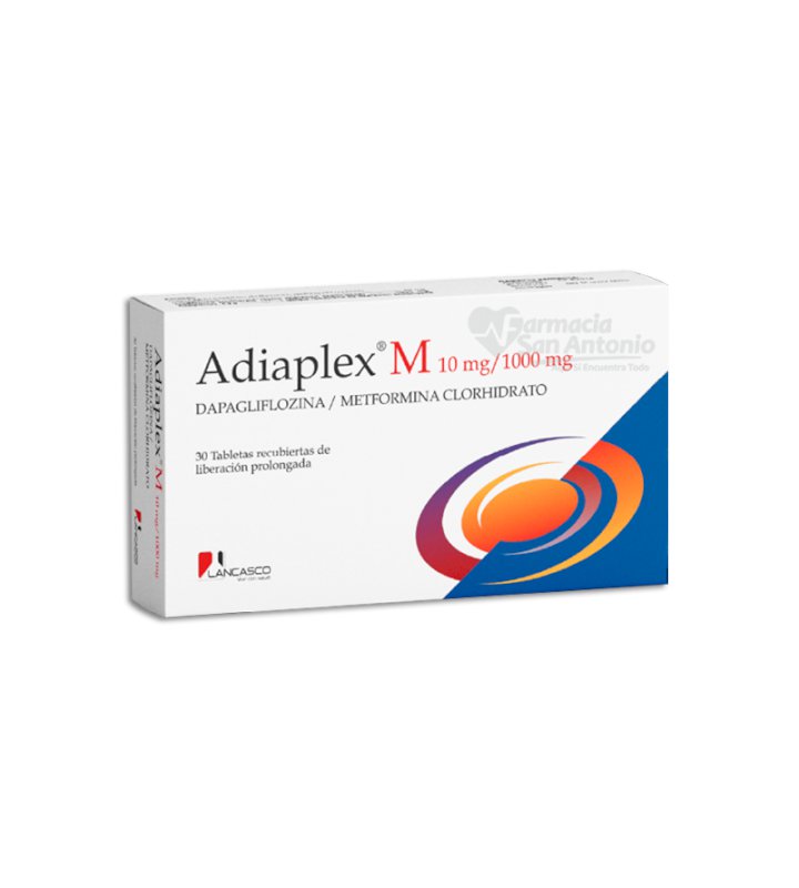 ADIAPLEX M 10MG/1000MG X 30 TAB