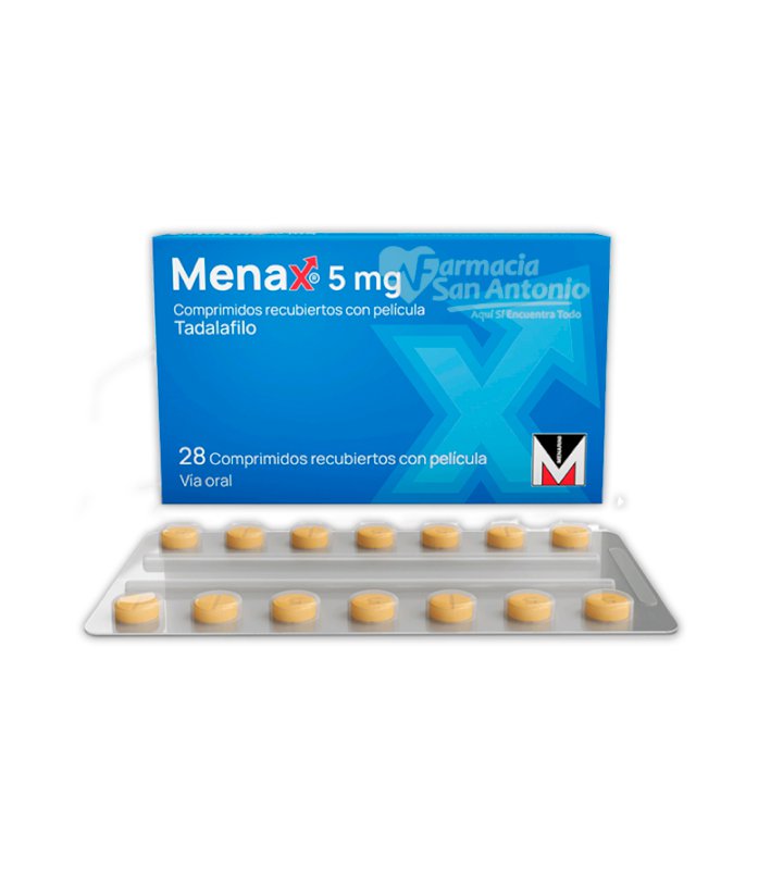 MENAX 5MG X 28 COMP