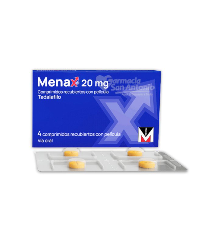 MENAX 20MG X 4 COMP