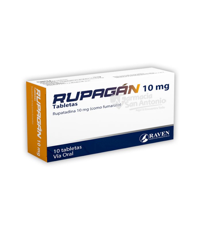 RUPAGAN 10MG X 10 TABS