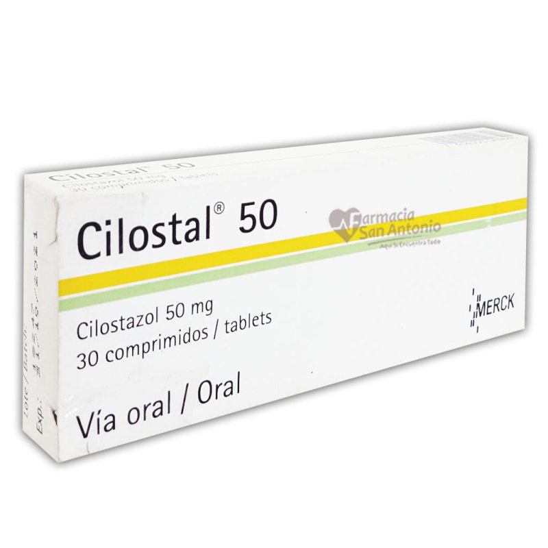 CILOSTAL 50MG X 30 TAB