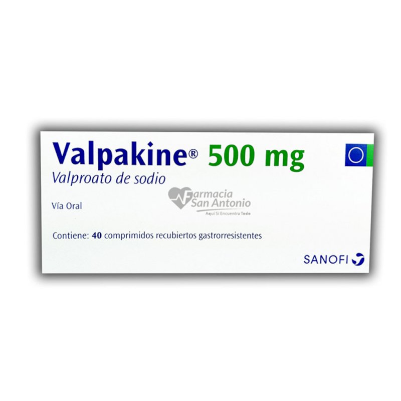 VALPAKINE 500MG X 40 TAB