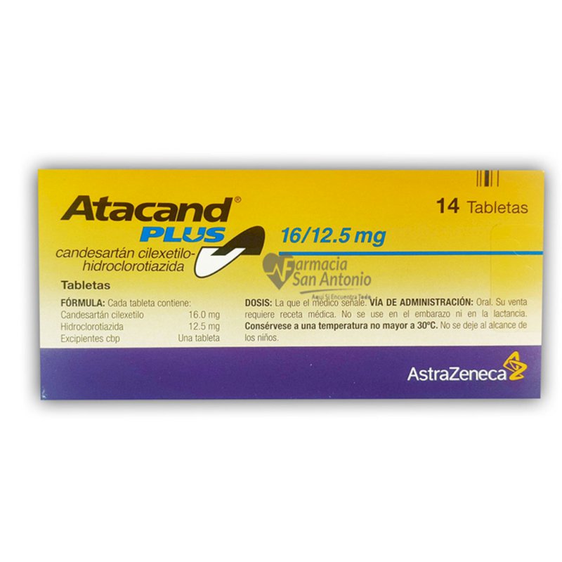 ATACAND PLUS 16/12,5MG X 14 TABS