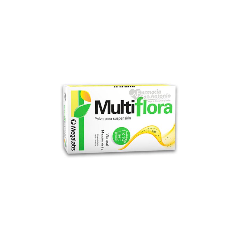 MULTIFLORA POLVO X 14 SACHETS DE 1G$