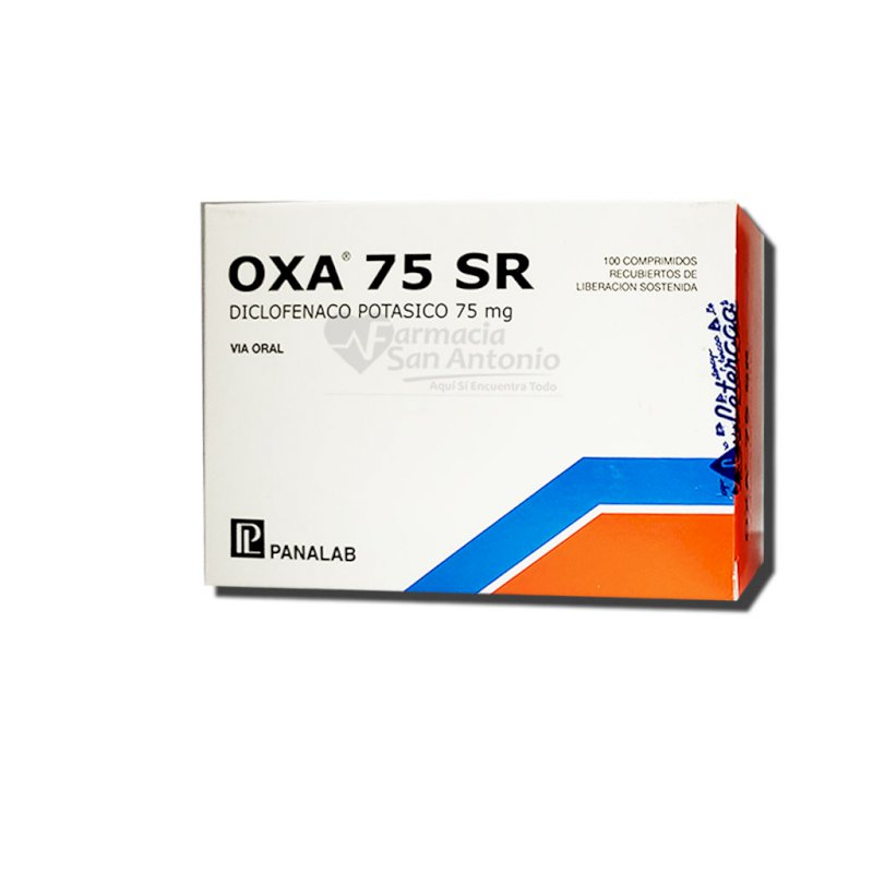 UNIDAD OXA SR 75MG $