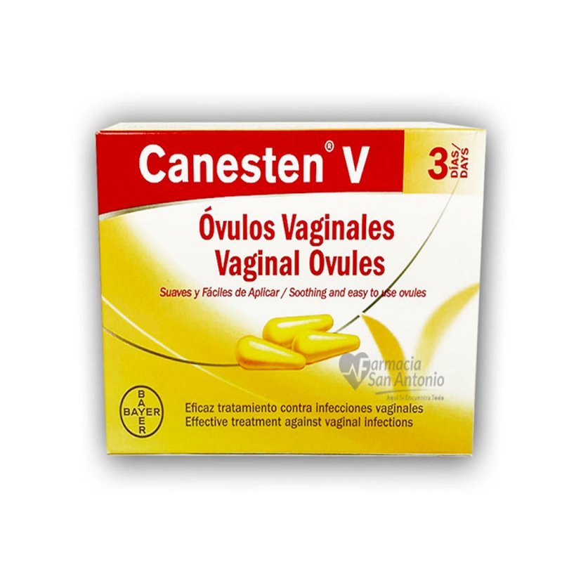 CANESTEN VAGINAL 200MG X 3 OVULOS