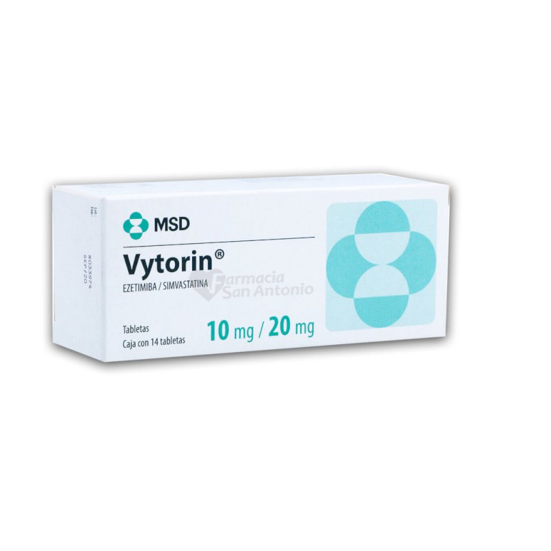 VYTORIN 10/20MG X 14 TABS