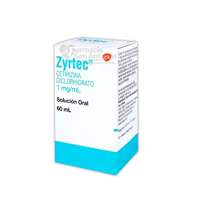 ZYRTEC JARABE 60ML