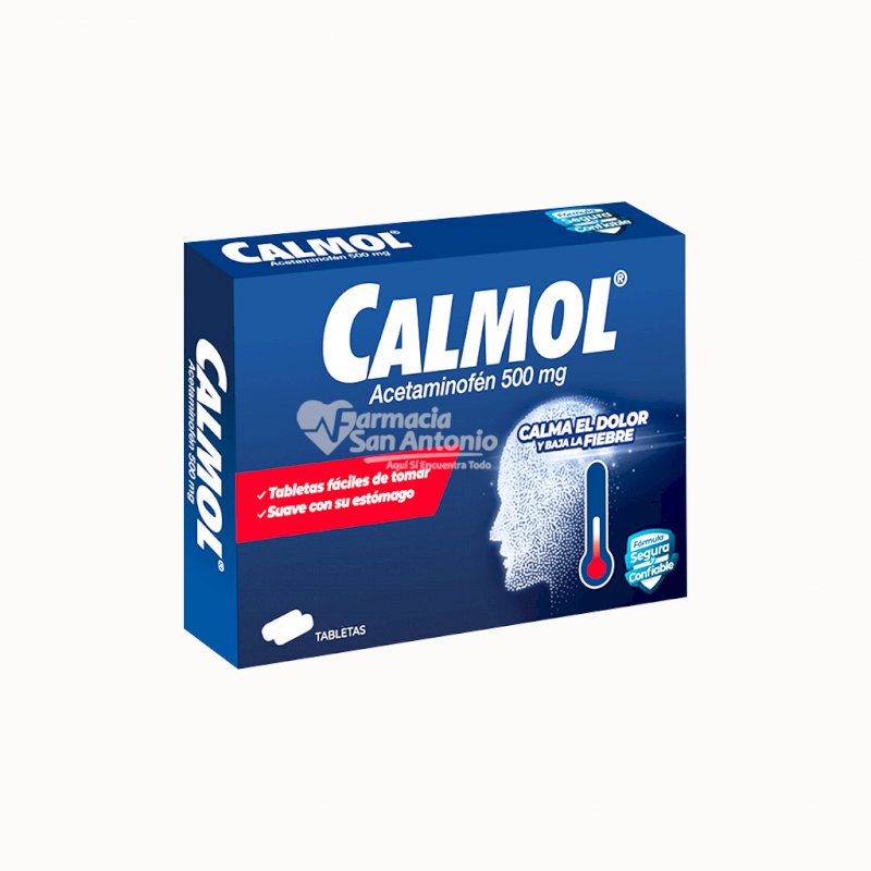 UNIDAD SIMAN CALMOL 500MG TAB