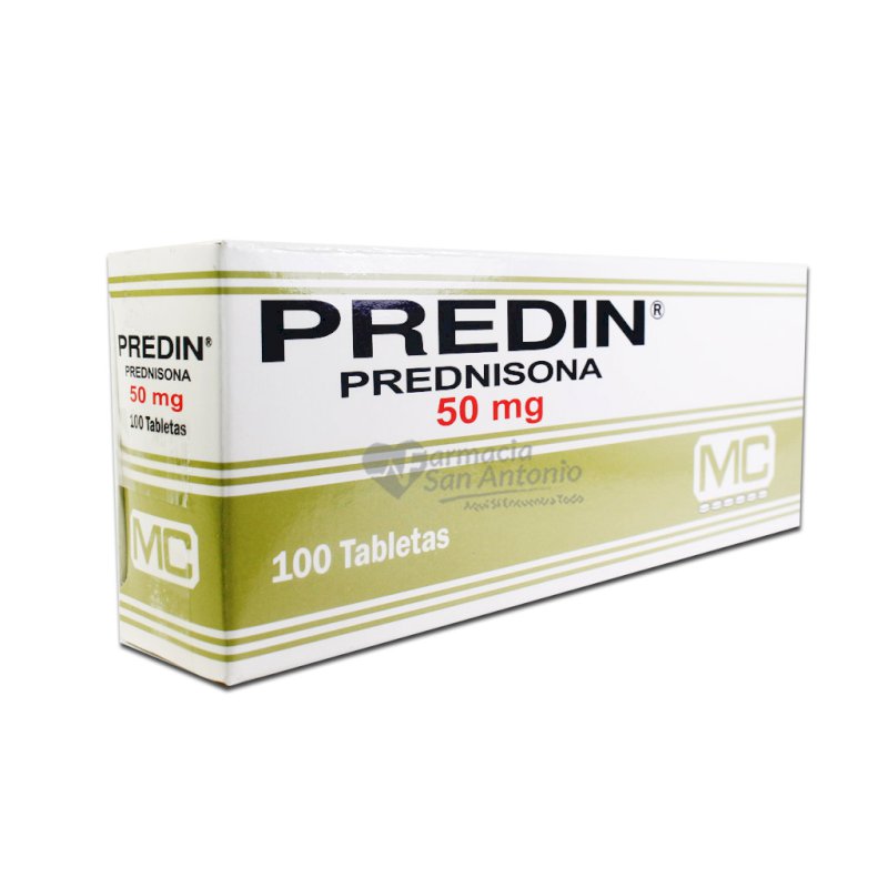 UNIDAD MC PREDIN 50MG