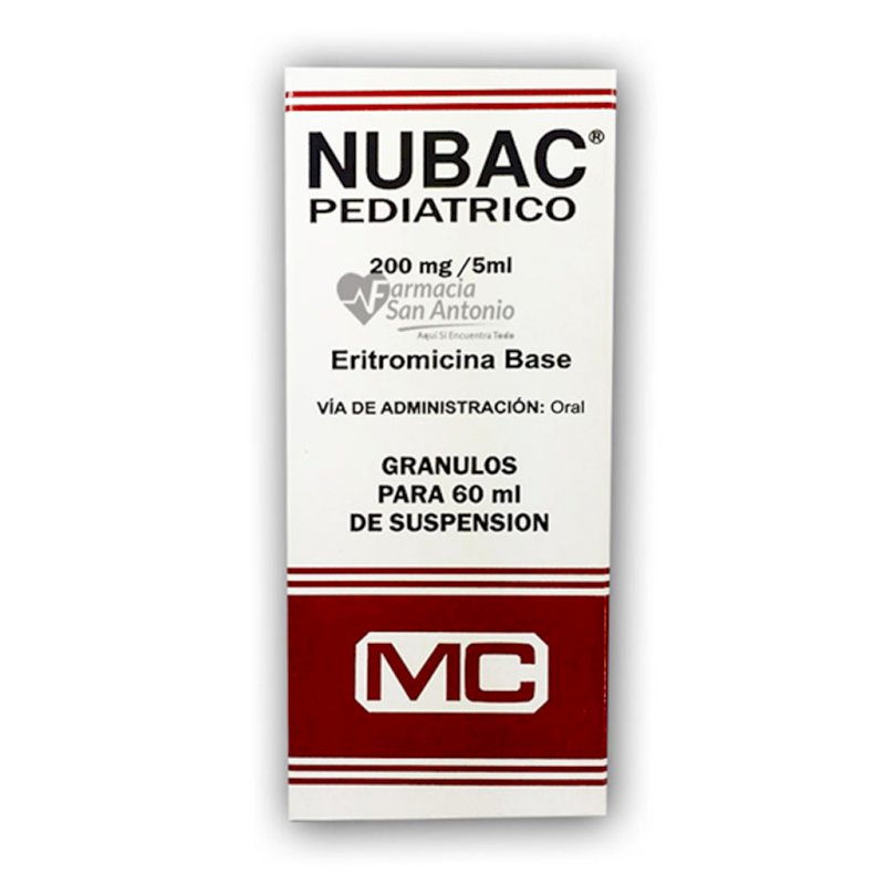 NUBAC SUSP PEDIATRICA 60ML